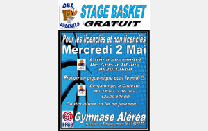 Stage de Basket GRATUIT